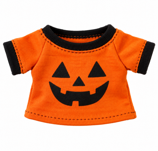 Mini camiseta Muñecos haloween calabaza